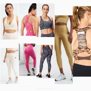 Fabletics Medium Sports Bras & Leggings New!!!